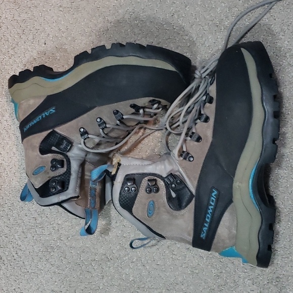 Salomon Super Mountain Expert Mountaineering Women’s Sz 9 EU 41 1/3 Winter Boots - Picture 1 of 7